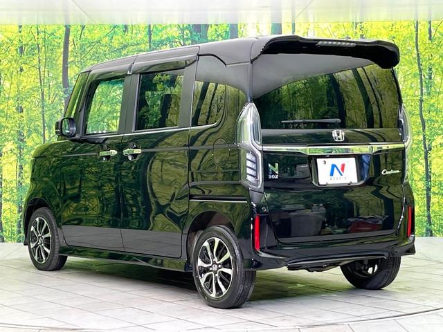 N-BOXカスタム G・Lホンダセンシング 4WD 禁煙車 SDナビ バックカメラ CD/DVD Bluetooth 衝突軽減装置 アダプティブクルコン レーンアシスト LEDヘッド/フォグ オートハイビーム 電動スライドドア 後席サンシェード(52枚目)