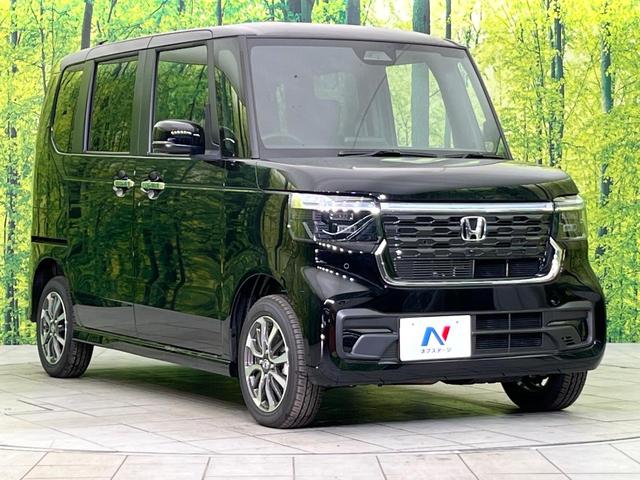 Ｎ－ＢＯＸカスタム ベースグレード　４ＷＤ　届出済未使用車　バックカメラ　衝突軽減装置　アダプティブクルコン　ＬＥＤヘッドライト　オートハイビーム　オートライト　コーナーセンサー　電動スライドドア　前席シートヒーター　スマートキー（16枚目）