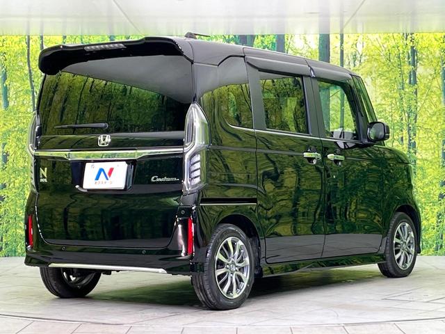 Ｎ－ＢＯＸカスタム Ｌ　禁煙車　後期型　ＳＤナビ　バックカメラ　ＣＤ／ＤＶＤ／フルセグ　Ｂｌｕｅｔｏｏｔｈ　衝突軽減装置　アダプティブクルコン　レーンアシスト　ＬＥＤヘッド／フォグ　電動スライドドア　オートエアコン　ＥＴＣ（17枚目）