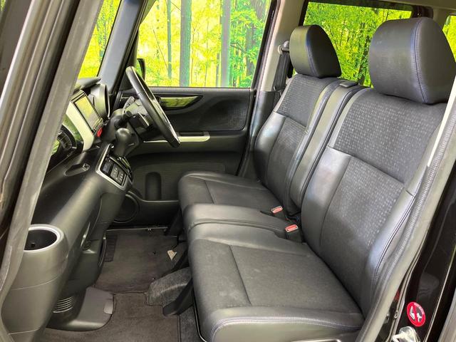 N-BOXカスタム G ターボSSブラックスタイルパッケージ 禁煙車 SDナビ CD/DVD/Bliutooth バックカメラ 両側電動スライドドア 衝突軽減装置 HIDヘッド/LEDフォグ オートライト グレード専用15インチアルミ シートヒーター(61枚目)