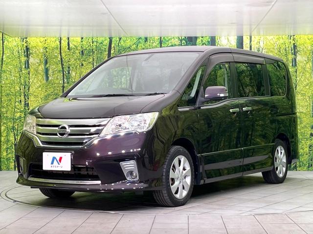 セレナ ハイウェイスター　禁煙車　純正ナビ　バックカメラ　ＣＤ／ＤＶＤ／フルセグ　Ｂｌｕｅｔｏｏｔｈ接続　純正フリップダウンモニター　両側電動スライドドア　ＨＩＤヘッドライト　オートライト　革巻きステアリング　オートエアコン（25枚目）