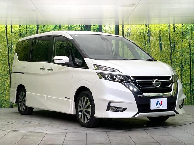セレナ ハイウェイスター　禁煙車　８型ナビ　バックカメラ　ＣＤ／ＤＶＤ／フルセグ　Ｂｌｕｅｔｏｏｔｈ接続　衝突軽減装置　ＬＥＤヘッドライト　オートライト　ハンズフリー両側電動スライドドア　革巻きステアリング　ドラレコ　ＥＴＣ（16枚目）