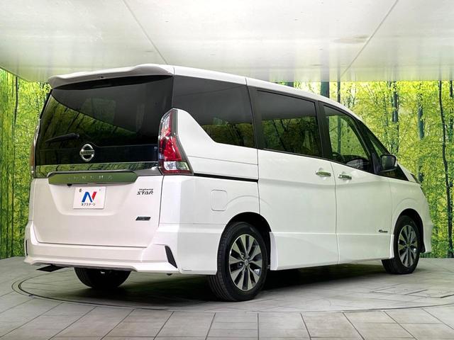 セレナ ハイウェイスター　禁煙車　８型ナビ　バックカメラ　ＣＤ／ＤＶＤ／フルセグ　Ｂｌｕｅｔｏｏｔｈ接続　衝突軽減装置　ＬＥＤヘッドライト　オートライト　ハンズフリー両側電動スライドドア　革巻きステアリング　ドラレコ　ＥＴＣ（17枚目）