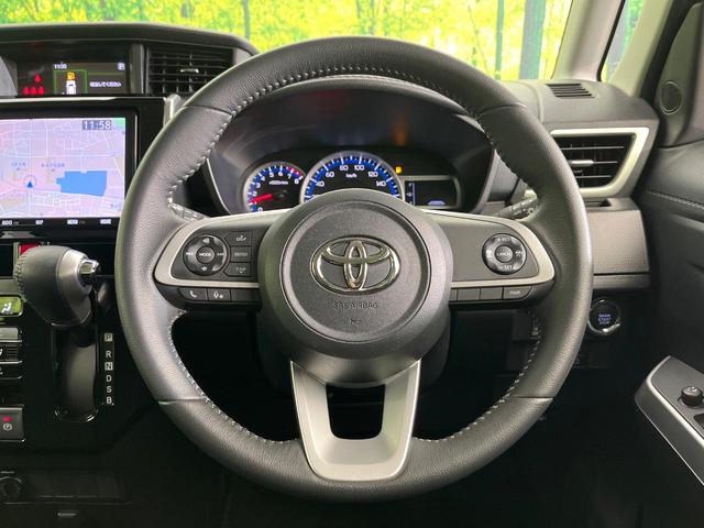 ルーミー カスタムＧ　禁煙車　後期型　純正９型ナビ　バックカメラ　ＣＤ／ＤＶＤ／フルセグ　Ｂｌｕｅｔｏｏｔｈ接続　衝突軽減装置　アダプティブクルコン　ＬＥＤヘッド／フォグ　オートライト　両側電動スライドドア　オートエアコン（11枚目）