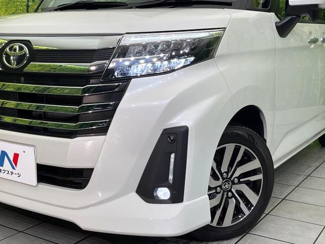 ルーミー カスタムＧ　禁煙車　後期型　純正９型ナビ　バックカメラ　ＣＤ／ＤＶＤ／フルセグ　Ｂｌｕｅｔｏｏｔｈ接続　衝突軽減装置　アダプティブクルコン　ＬＥＤヘッド／フォグ　オートライト　両側電動スライドドア　オートエアコン（12枚目）