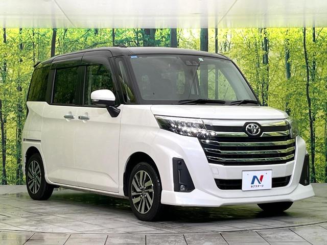 ルーミー カスタムＧ　禁煙車　後期型　純正９型ナビ　バックカメラ　ＣＤ／ＤＶＤ／フルセグ　Ｂｌｕｅｔｏｏｔｈ接続　衝突軽減装置　アダプティブクルコン　ＬＥＤヘッド／フォグ　オートライト　両側電動スライドドア　オートエアコン（16枚目）