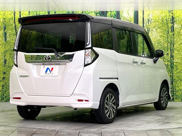 ルーミー カスタムＧ　禁煙車　後期型　純正９型ナビ　バックカメラ　ＣＤ／ＤＶＤ／フルセグ　Ｂｌｕｅｔｏｏｔｈ接続　衝突軽減装置　アダプティブクルコン　ＬＥＤヘッド／フォグ　オートライト　両側電動スライドドア　オートエアコン（17枚目）