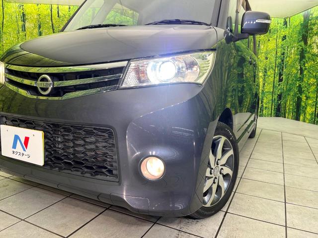 ルークス ハイウェイスター 禁煙車 HDDナビ バックカメラ CD/DVD/地デジ ヘッドレストモニター 電動スライドドア HIDヘッドライト オートエアコン スマートキー ETC(12枚目)