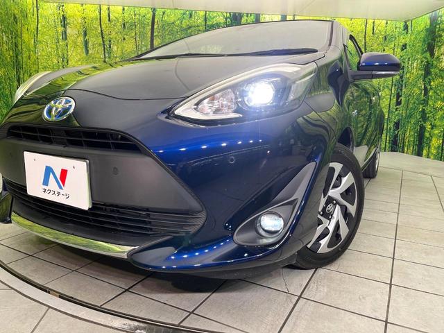 アクア Sスタイルブラック 禁煙車 後期型 特別仕様車 純正ナビ バックカメラ CD/DVD/フルセグ Bluetooth接続 衝突軽減装置 レーンアシスト LEDヘッドライト オートハイビーム 革巻きステアリング スマートキー(12枚目)