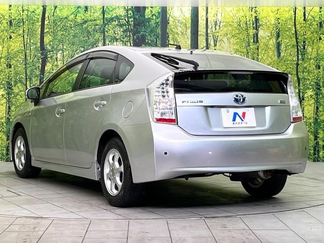 プリウス Ｇ　禁煙車　純正ＳＤナビ　ＣＤ／ＤＶＤ／地デジ　Ｂｌｕｅｔｏｏｔｈ接続　バックカメラ　クルコン　ＨＩＤヘッド／フォグ　オートライト　スマートキー　ビルトインＥＴＣ　オートエアコン（52枚目）