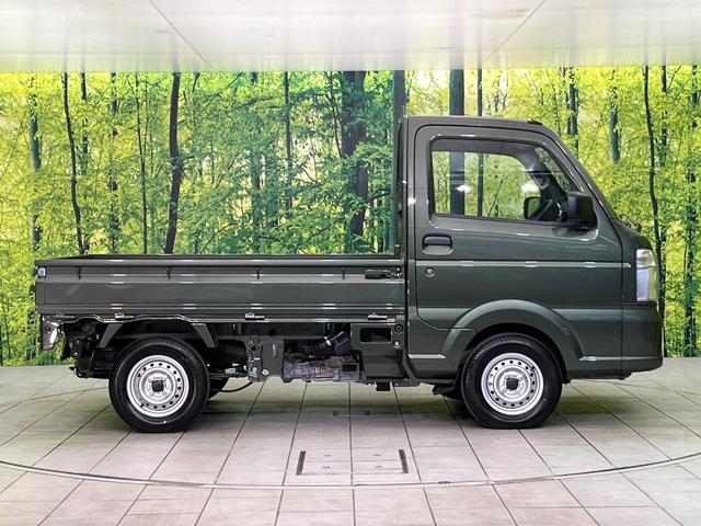キャリイトラック KCエアコン・パワステ パートタイム4WD 禁煙車 後期型 5速MT 純正オーディオ パーキングセンサー オートライト パワーウィンドウ エアコン/パワーステアリング リアリーフサスペンション 3方開荷台 キーレスキー(43枚目)