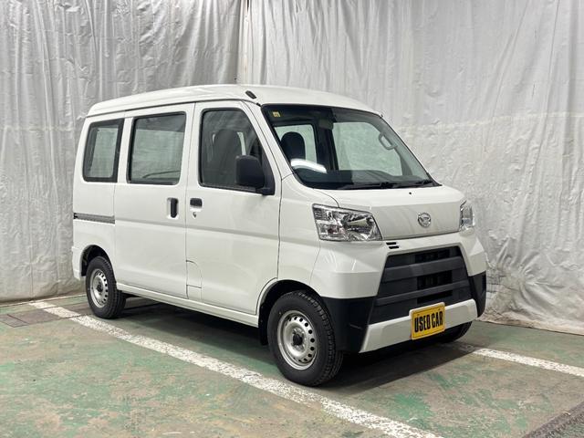 ハイゼットカーゴ 　２シーター　ハイルーフ　４ＷＤ　アイドリングストップ　エアコン　パワステ　両側スライドドア　　セレクティブ４ＷＤ　外装ポリッシュアップ（3枚目）