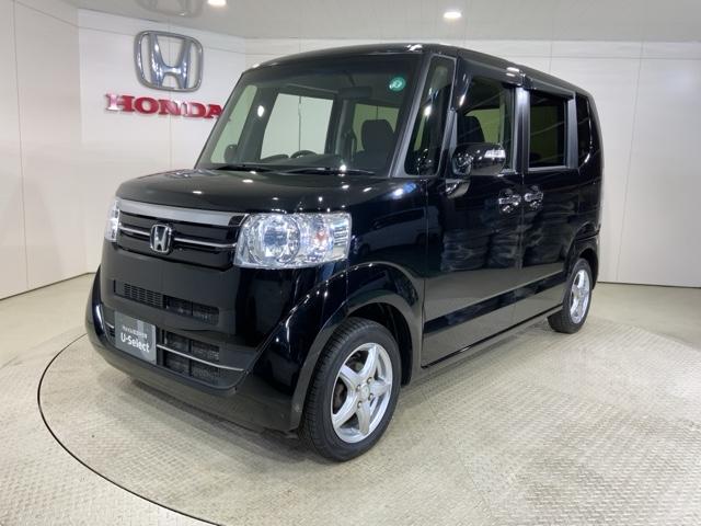 Ｎ－ＢＯＸ ＧＳＳパッケージ　ＭナビＲカメラＥＴＣスマートキー両側電動ドア　Ｗ電動ドア　Ｉストップ　ダブルエアバック　ＴＶナビ　点検記録簿　イモビ　地デジ　前席シートヒーター　スマートキー＆プッシュスタート　ＤＶＤ視聴可　横滑防止（8枚目）