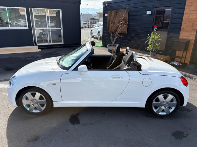 コペン アクティブトップ 純正オーディオ CD MD ラジオ シートヒーター MOMOステ(4枚目)