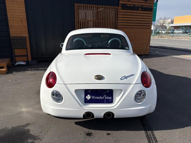 コペン アクティブトップ 純正オーディオ CD MD ラジオ シートヒーター MOMOステ(6枚目)