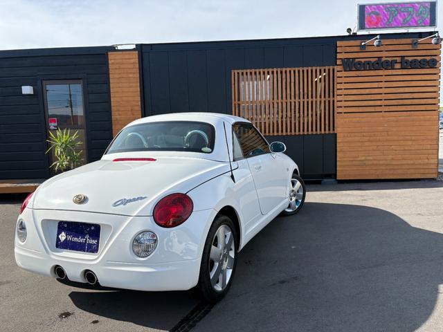 コペン アクティブトップ 純正オーディオ CD MD ラジオ シートヒーター MOMOステ(7枚目)