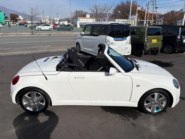 コペン アクティブトップ 純正オーディオ CD MD ラジオ シートヒーター MOMOステ(8枚目)