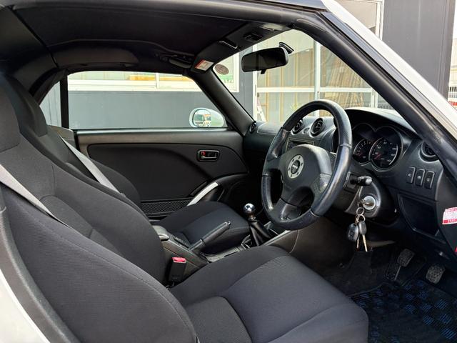 コペン アクティブトップ 純正オーディオ CD MD ラジオ シートヒーター MOMOステ(11枚目)