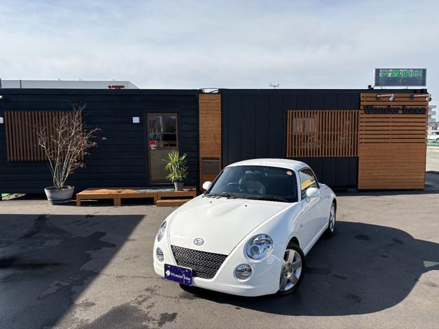 コペン アクティブトップ 純正オーディオ CD MD ラジオ シートヒーター MOMOステ(13枚目)