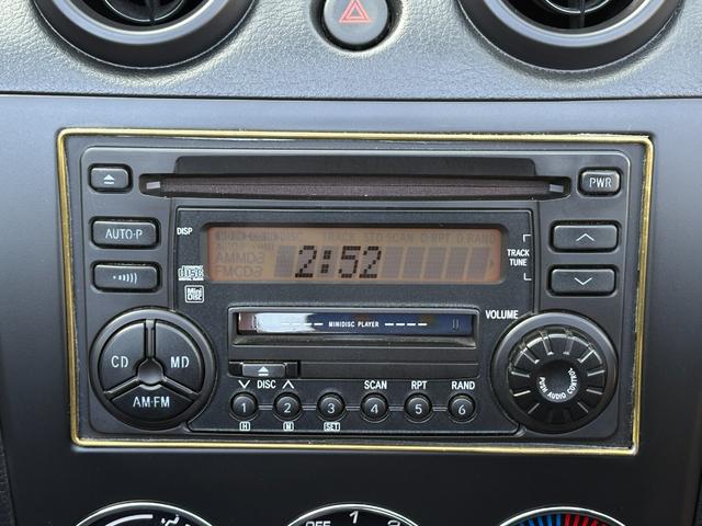 コペン アクティブトップ 純正オーディオ CD MD ラジオ シートヒーター MOMOステ(23枚目)