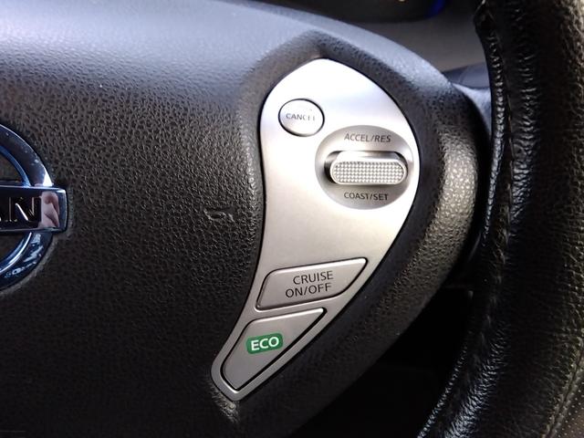 リーフ Ｇ（３０ｋｗｈ）　純正地デジナビＢｌｕｅｔｏｏｔｈ　バックモニター　衝突軽減ブレーキ　全席シートヒーター　ステアリングヒーター　ＬＥＤライト　クルーズコントロール　スマートキー　ＥＴＣ　１７インチアルミ　８セグメント（34枚目）