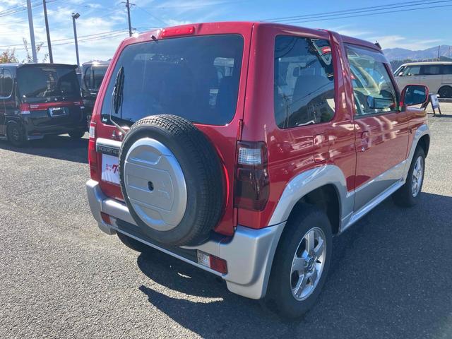 パジェロミニ VR 4WD ETC タイミングベルト交換 キーレスエントリー 電動格納ミラー MT ABS CD 衝突安全ボディ エアコン パワーステアリング パワーウィンドウ(15枚目)