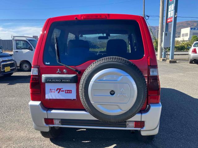 パジェロミニ VR 4WD ETC タイミングベルト交換 キーレスエントリー 電動格納ミラー MT ABS CD 衝突安全ボディ エアコン パワーステアリング パワーウィンドウ(16枚目)