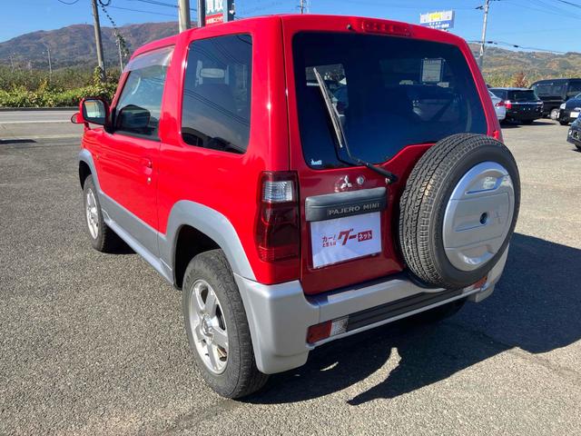 パジェロミニ VR 4WD ETC タイミングベルト交換 キーレスエントリー 電動格納ミラー MT ABS CD 衝突安全ボディ エアコン パワーステアリング パワーウィンドウ(24枚目)