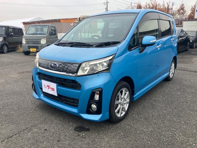 ステラ カスタムＲ　４ＷＤ　ＣＶＴ　社外ナビ　フルセグＴＶ　Ｂｌｕｅｔｏｏｔｈ　プッシュスタート　スマートキー　アイドリングストップ　ＥＴＣ　ＬＥＤ／オートライト　フォグライト　オートエアコン　電動格納ドアミラー（2枚目）