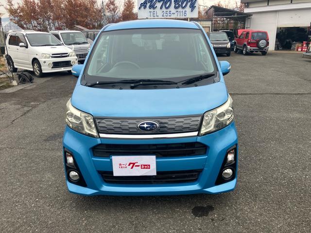 ステラ カスタムＲ　４ＷＤ　ＣＶＴ　社外ナビ　フルセグＴＶ　Ｂｌｕｅｔｏｏｔｈ　プッシュスタート　スマートキー　アイドリングストップ　ＥＴＣ　ＬＥＤ／オートライト　フォグライト　オートエアコン　電動格納ドアミラー（3枚目）