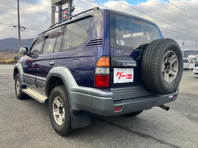 ランドクルーザープラド ＴＸ　運転席助手席エアバック　４ＷＤ　パワーウインド　パワ－ステアリンング　オートエアコン　ＡＢＳ　３列シート　フルフラット　エアバッグ（14枚目）