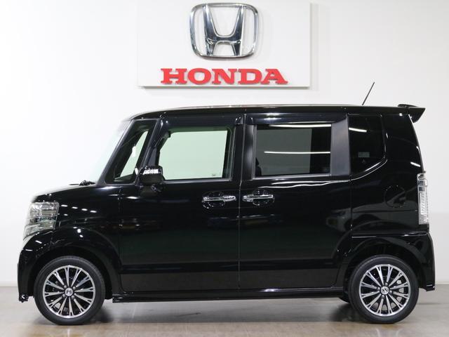 N-BOX+カスタム G・ターボパッケージ ギャザズナビ フルセグ DVD リアカメラ ETC 両側電動スライドドア HIDヘッドライト アルミホイール(4枚目)