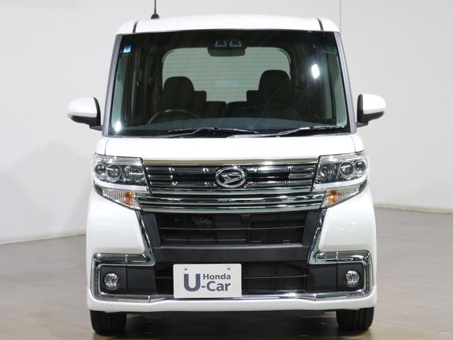 タント カスタムRS トップエディションSAIII メモリーナビ フルセグ DVD リアカメラ シートヒーター 両側電動スライドドア LEDヘッドライト アルミホイール(3枚目)