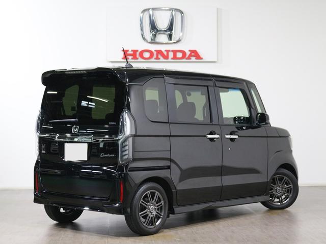 N-BOXカスタム G・Lホンダセンシング ギャザズメモリーナビ フルセグ DVD リアカメラ ETC ドラレコ 両側電動スライドドア LEDヘッドライト アルミホイール(5枚目)