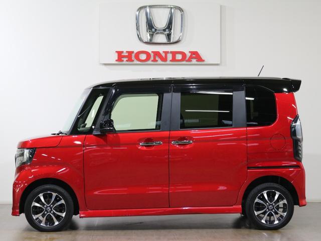 N-BOXカスタム L ギャザズメモリーナビ フルセグ リアカメラ ドラレコ シートヒーター 両側電動スライドドア LEDヘッドライト アルミホイール(4枚目)