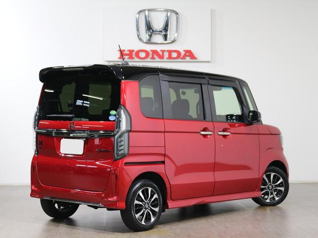 N-BOXカスタム L ギャザズメモリーナビ フルセグ リアカメラ ドラレコ シートヒーター 両側電動スライドドア LEDヘッドライト アルミホイール(5枚目)