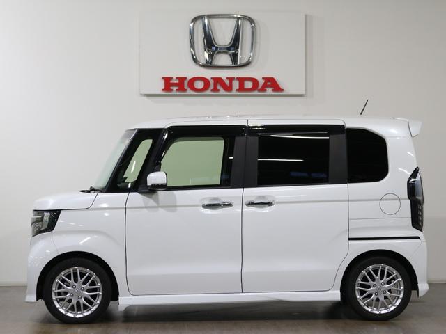 Ｎ－ＢＯＸカスタム ＥＸターボ　ギャザズメモリーナビ　フルセグ　ＤＶＤ　リアカメラ　ＥＴＣ　ドラレコ　シートヒーター　両側電動スライドドア　ＬＥＤヘッドライト　アルミホイール（4枚目）