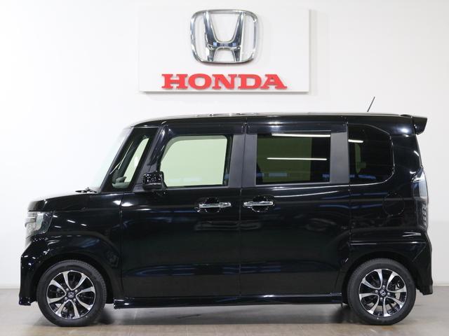 N-BOXカスタム G・Lホンダセンシング ギャザズメモリーナビ フルセグ DVD リアカメラ ETC ドラレコ シートヒーター LEDヘッドライト アルミホイール(4枚目)