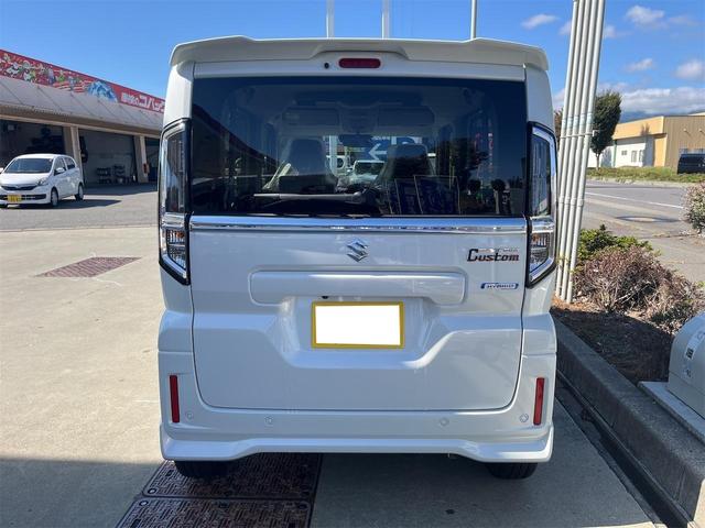 スペーシアカスタム ハイブリッドXS 届出済未使用車/全方位モニター/純正9インチナビ/両側電動スライドドア/マルチユースフラップ/スリムサーキュレーター/シートヒーター/クルーズコントロール/電動格納ミラー/アイドリングストップ(3枚目)