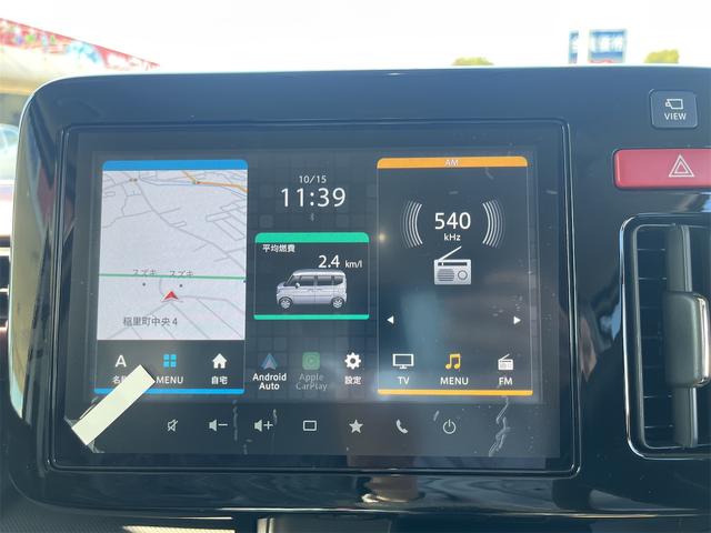 スペーシアカスタム ハイブリッドXS 届出済未使用車/全方位モニター/純正9インチナビ/両側電動スライドドア/マルチユースフラップ/スリムサーキュレーター/シートヒーター/クルーズコントロール/電動格納ミラー/アイドリングストップ(10枚目)