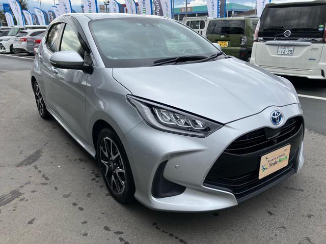 ヤリス ハイブリッドＺ　認定中古車／セーフティーセンス／衝突軽減／純正ナビ／Ｂｌｕｅｔｏｏｔｈ／全方位モニター／ＬＥＤヘッドライト／オートマチックハイビーム／純正１６インチアルミ／ドラレコ／ＥＴＣ／取保（3枚目）