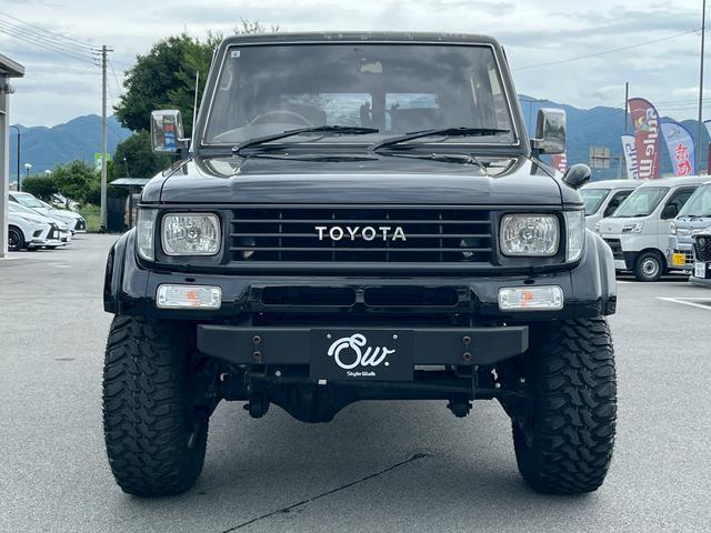 ランドクルーザープラド SXワイド ユーザー買取車/リフトアップ/社外ナビ/社外AW/社外ステアリング/バックカメラ/ETC(2枚目)