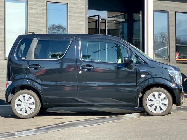 ワゴンR ハイブリッドFX 認定中古車/ユーザー買取車/社外ナビ/セーフティサポート/ETC/スマートキー・プッシュスタート/Bluetooth接続/(4枚目)