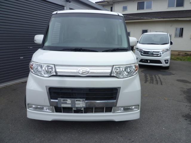 タント カスタムＲＳ　４ＷＤ　走行３９５５５キロ　１オーナー車　ＳＤナビ　フルセグＴＶ　Ｂｌｕｅｔｏｏｔｈオーディオ　ターボ　スマートキー　オートスライドドア　ＨＩＤ　ＥＴＣ　オーバーヘッドコンソール（2枚目）