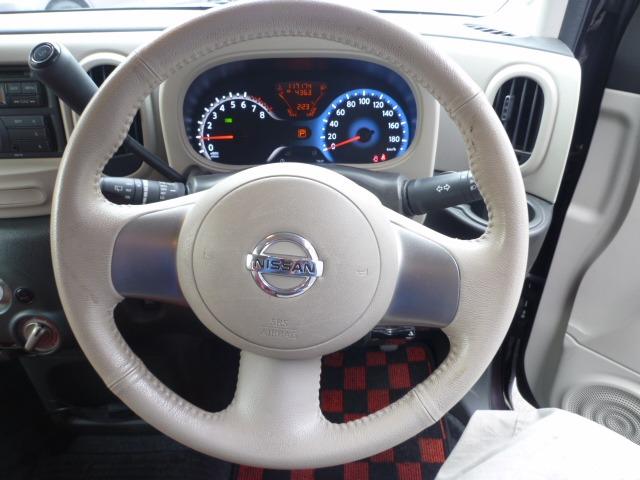 キューブ 15X パーティーレッドセレクション インテリジェントキー プッシュスタート ETC タイミングチェーン 夏タイヤ 冬タイヤ付き(11枚目)