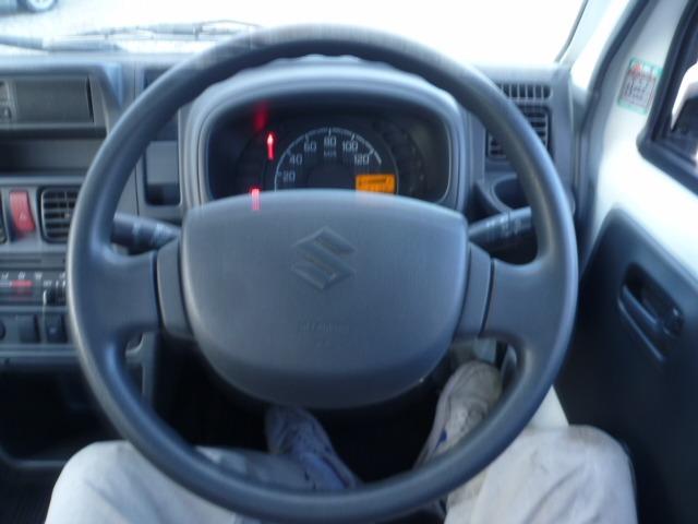 キャリイトラック KCエアコン・パワステ 4WD 走行21168キロ 車検令和8年7月 5速マニュアル(12枚目)