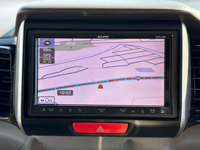 N-BOX+ G・Lパッケージ ETC バックカメラ 両側スライド・片側電動 ナビ TV スマートキー アイドリングストップ 電動格納ミラー ベンチシート CVT 盗難防止システム ABS ESC CD DVD再生(3枚目)