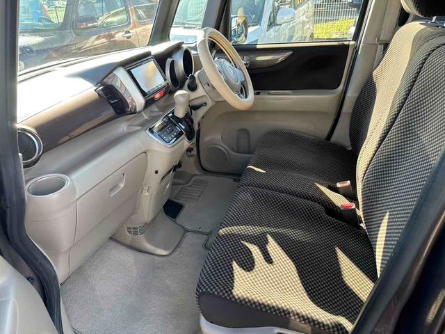 N-BOX+ G・Lパッケージ ETC バックカメラ 両側スライド・片側電動 ナビ TV スマートキー アイドリングストップ 電動格納ミラー ベンチシート CVT 盗難防止システム ABS ESC CD DVD再生(23枚目)