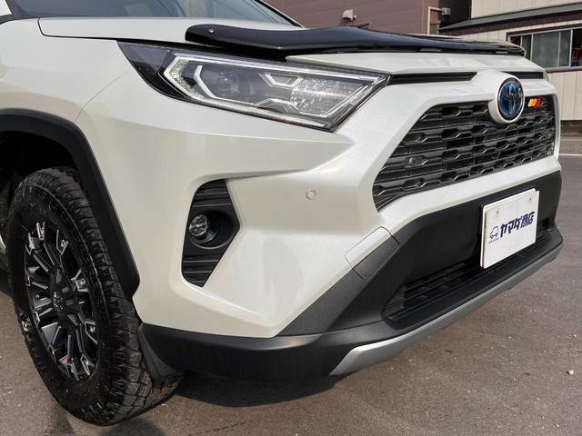 ハイブリッドG リフトアップ 新品オープンカントリー TRDオプションホイール 専用ルーフラック 専用ラダー バグガード TRDパフォーマンスダンパー JBLスピーカー バイカラーLEDフォグ エンジンスターター(18枚目)