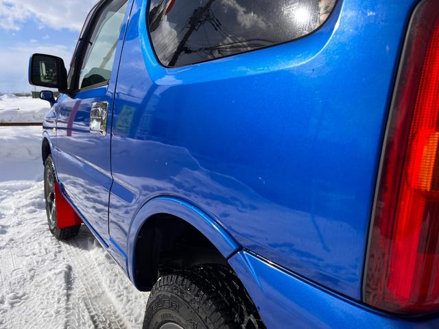 ワイルドウインド 関東仕入 シートヒーター ルーフキャリア 切替式4WD エアバック デュアルエアバック ターボ車 キーレスキー 衝突安全ボディ MD ルーフレール エアコンパワステ パワーウィンドゥ ABS付き(16枚目)